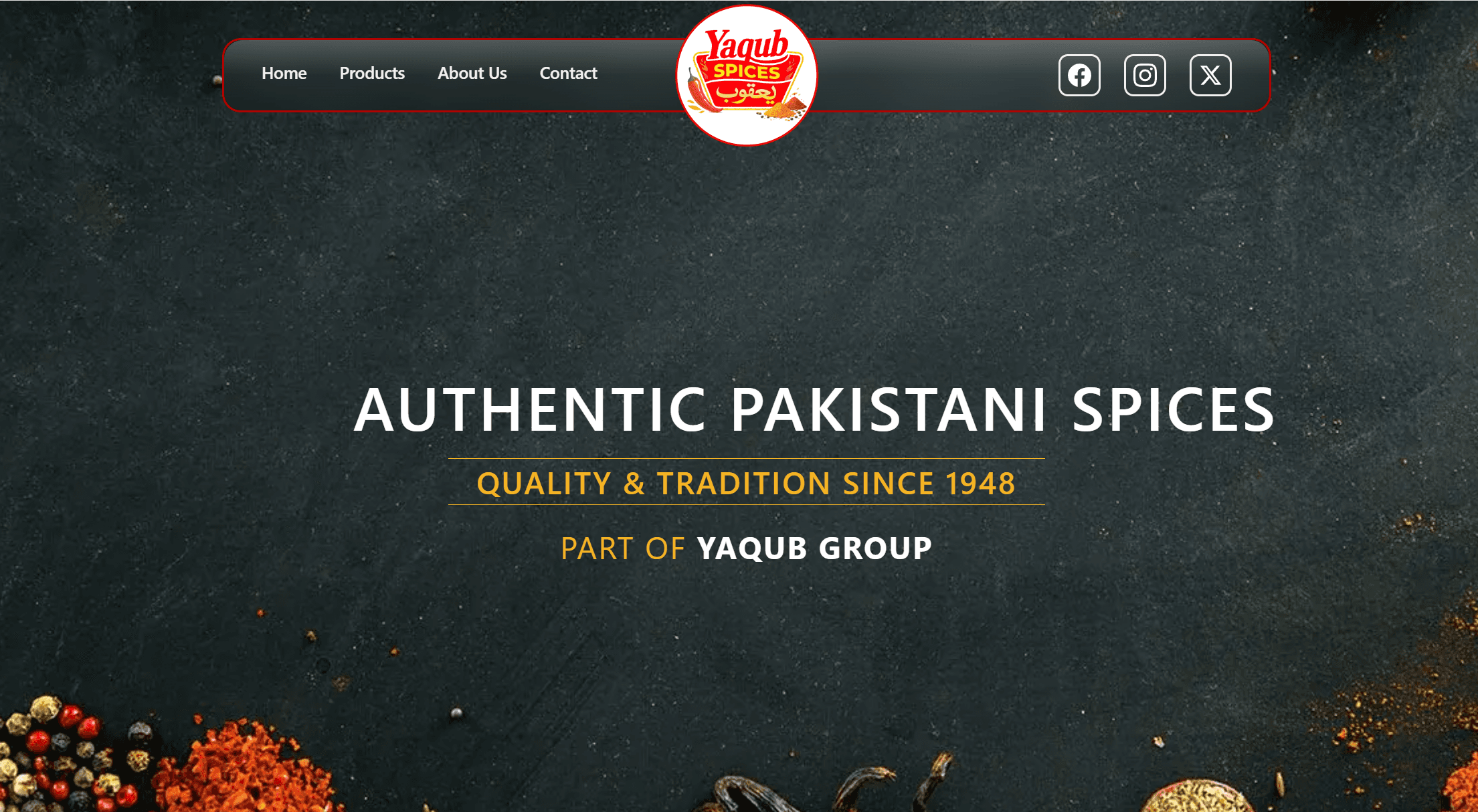 Yaqub Foods screenshot